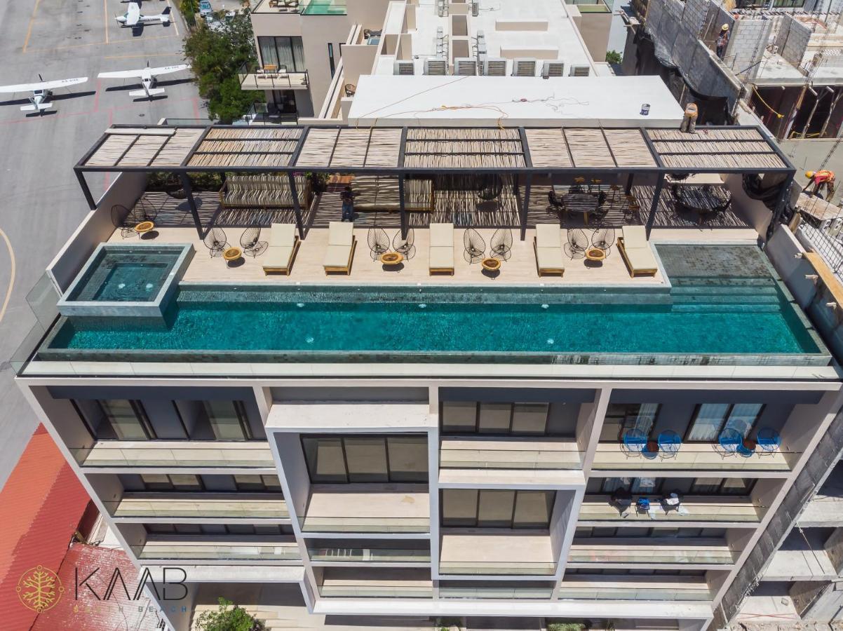 Big Studio At Kaab By The Beach With Roof Top Pool, Sauna And Jacuzzi Near Paseo Del Carmen Mall Плая-дель-Кармен Экстерьер фото
