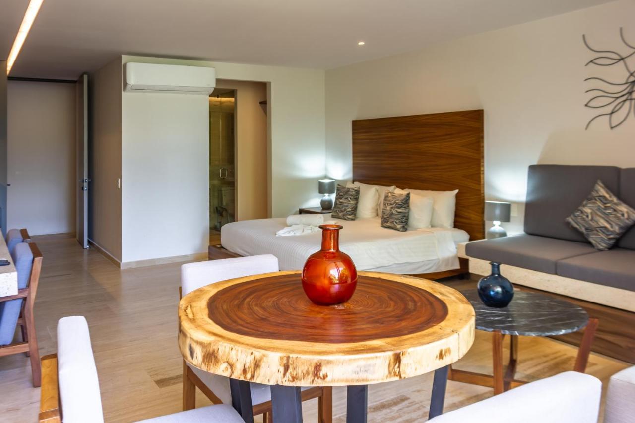 Big Studio At Kaab By The Beach With Roof Top Pool, Sauna And Jacuzzi Near Paseo Del Carmen Mall Плая-дель-Кармен Экстерьер фото