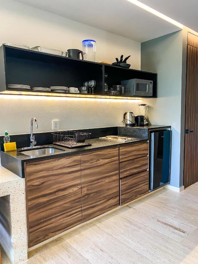 Big Studio At Kaab By The Beach With Roof Top Pool, Sauna And Jacuzzi Near Paseo Del Carmen Mall Плая-дель-Кармен Экстерьер фото