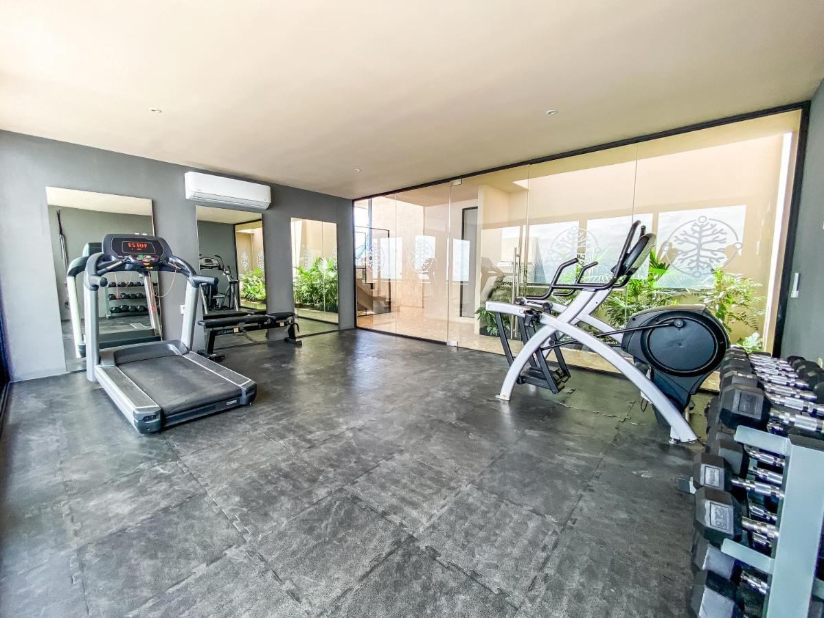 Big Studio At Kaab By The Beach With Roof Top Pool, Sauna And Jacuzzi Near Paseo Del Carmen Mall Плая-дель-Кармен Экстерьер фото