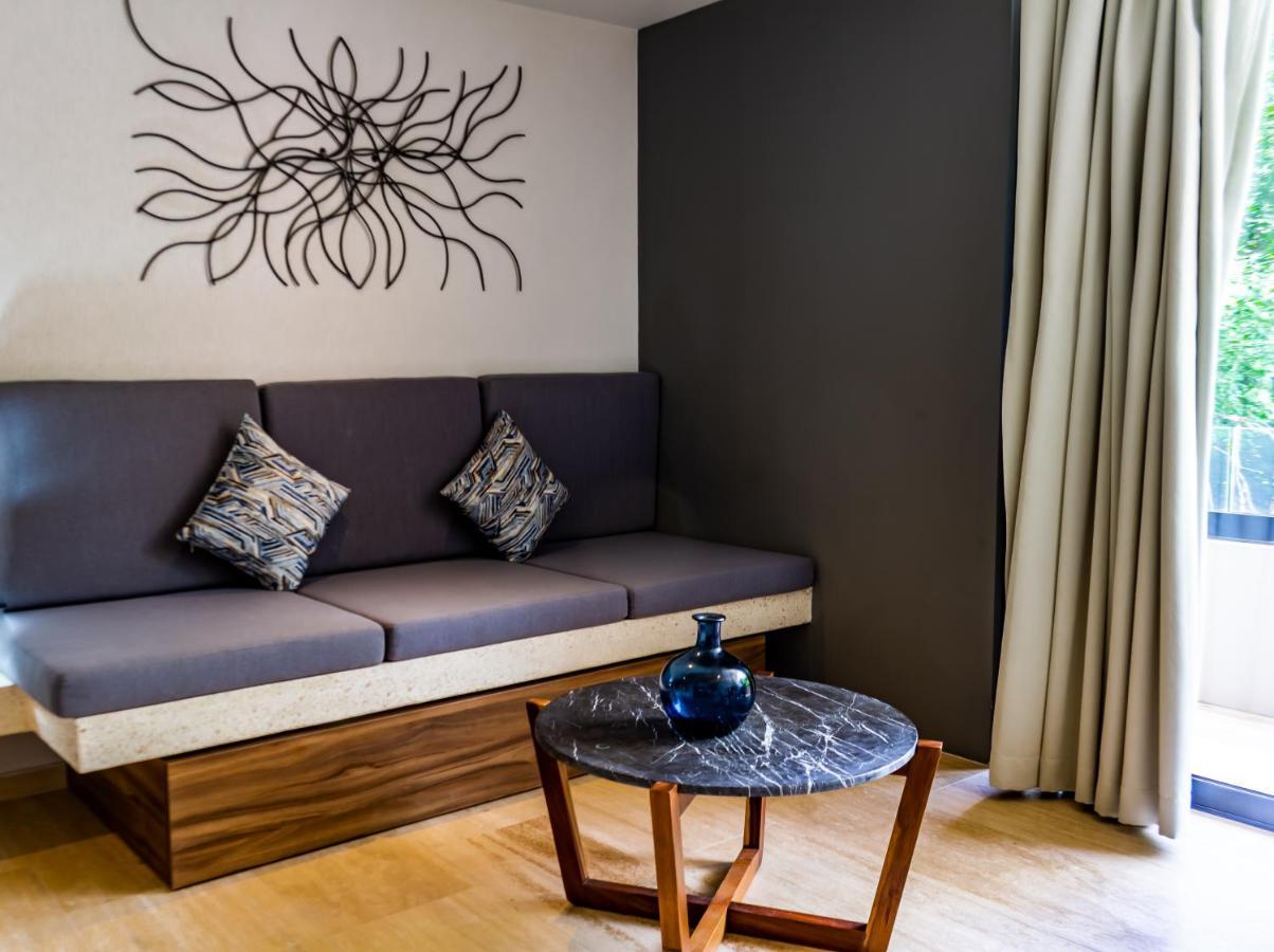 Big Studio At Kaab By The Beach With Roof Top Pool, Sauna And Jacuzzi Near Paseo Del Carmen Mall Плая-дель-Кармен Экстерьер фото