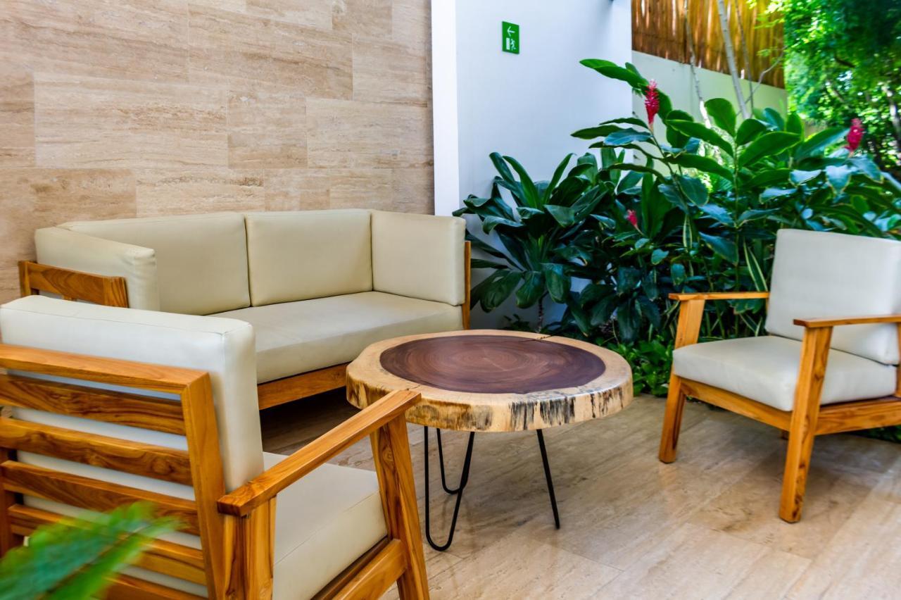 Big Studio At Kaab By The Beach With Roof Top Pool, Sauna And Jacuzzi Near Paseo Del Carmen Mall Плая-дель-Кармен Экстерьер фото