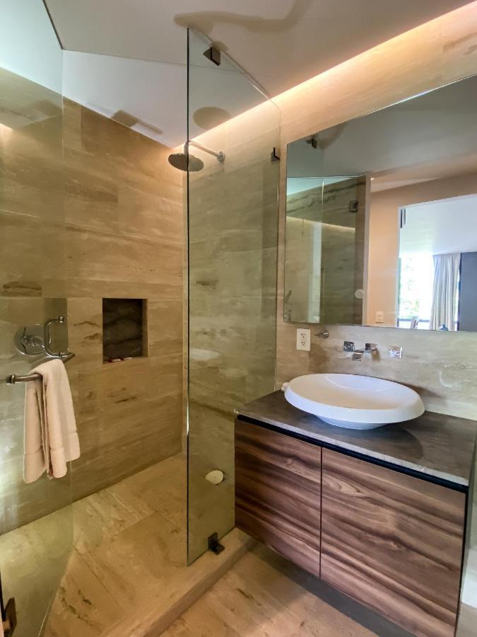 Big Studio At Kaab By The Beach With Roof Top Pool, Sauna And Jacuzzi Near Paseo Del Carmen Mall Плая-дель-Кармен Экстерьер фото