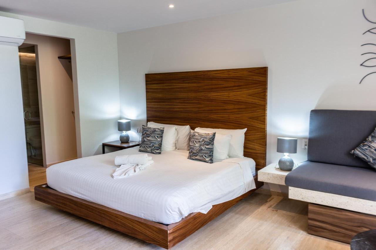 Big Studio At Kaab By The Beach With Roof Top Pool, Sauna And Jacuzzi Near Paseo Del Carmen Mall Плая-дель-Кармен Экстерьер фото