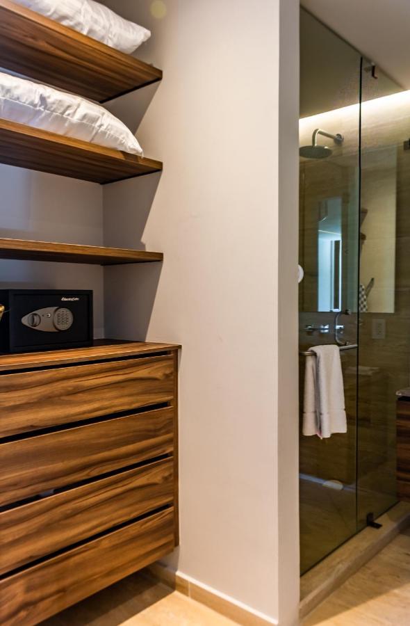 Big Studio At Kaab By The Beach With Roof Top Pool, Sauna And Jacuzzi Near Paseo Del Carmen Mall Плая-дель-Кармен Экстерьер фото